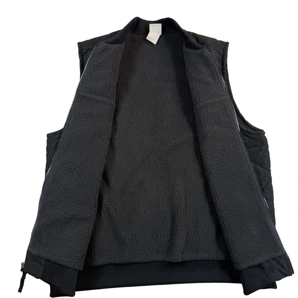 The North Face Mens Jester Quilted Sherpa Lined‎ Vest Black Large NF0A3Y3N